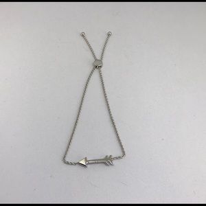 Silver Boho Arrow Adjustable Bracelet - Spirit of Adventure